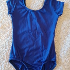 Royal Blue leotard.